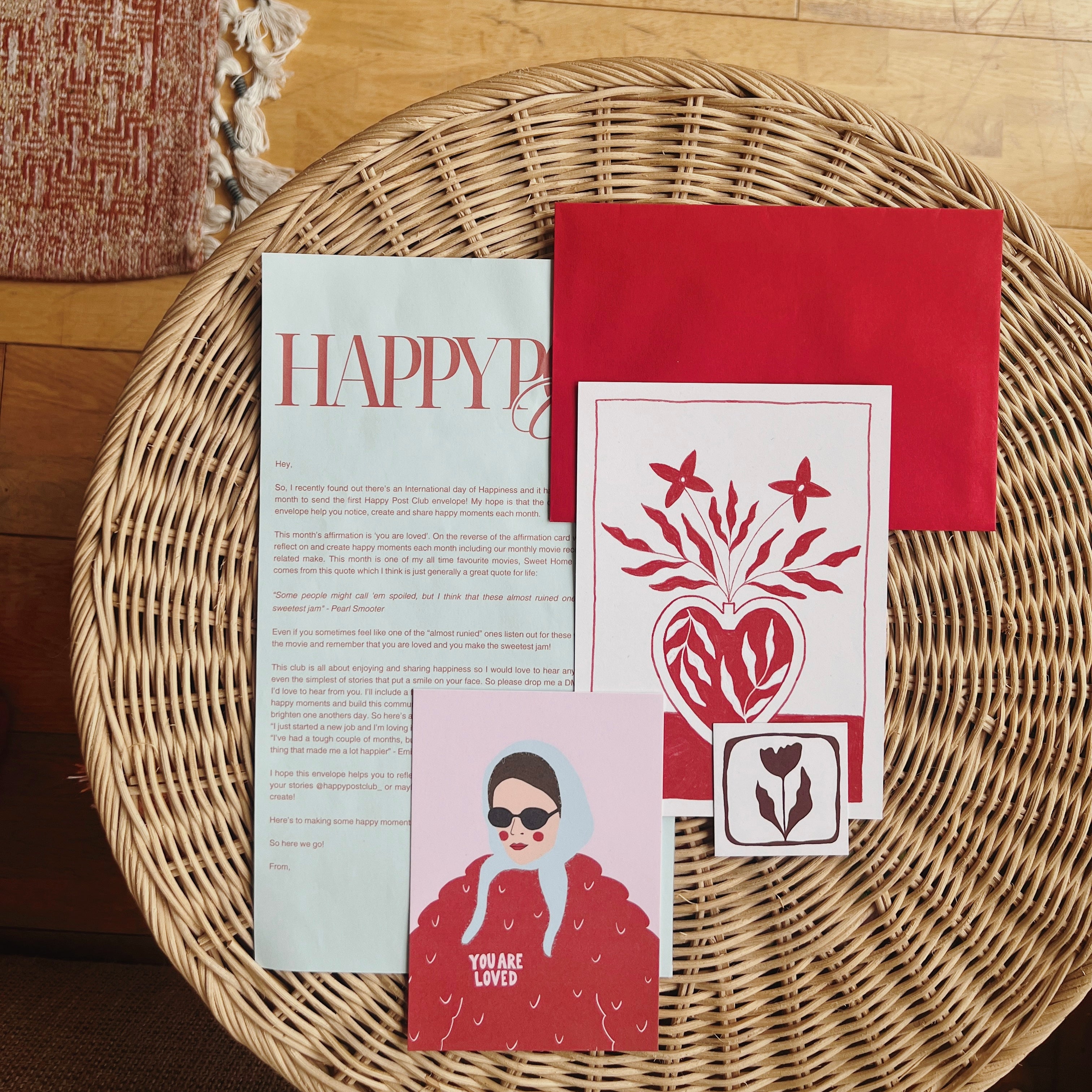 Monthly Happy Post Subscription